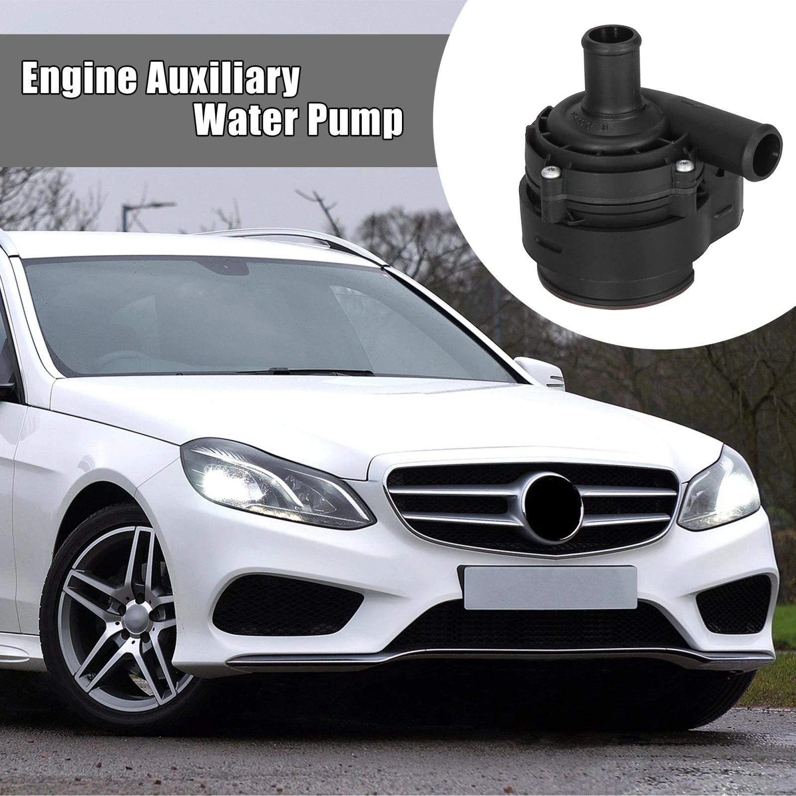 Auxiliary Water Pump Replacement for Mercedes-Benz C-Class W204 (2008–2014)
