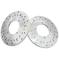 2 Front Brake Disc Rotors for Polaris Sportsman 400 450 500 570 600 700 800