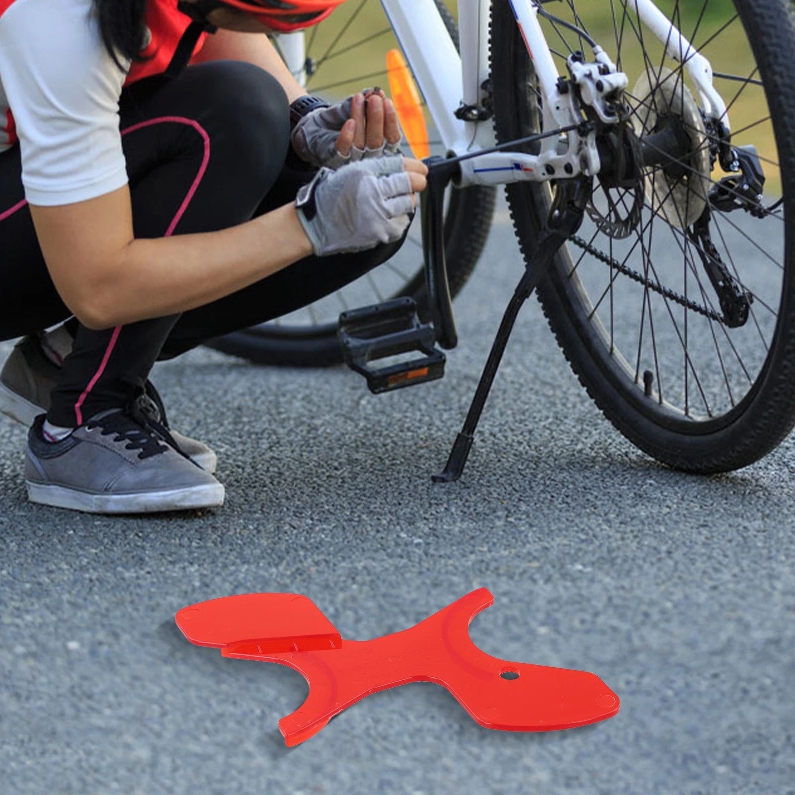Adjustment Gauge Tool for Cycling Accessories (ABS Material)