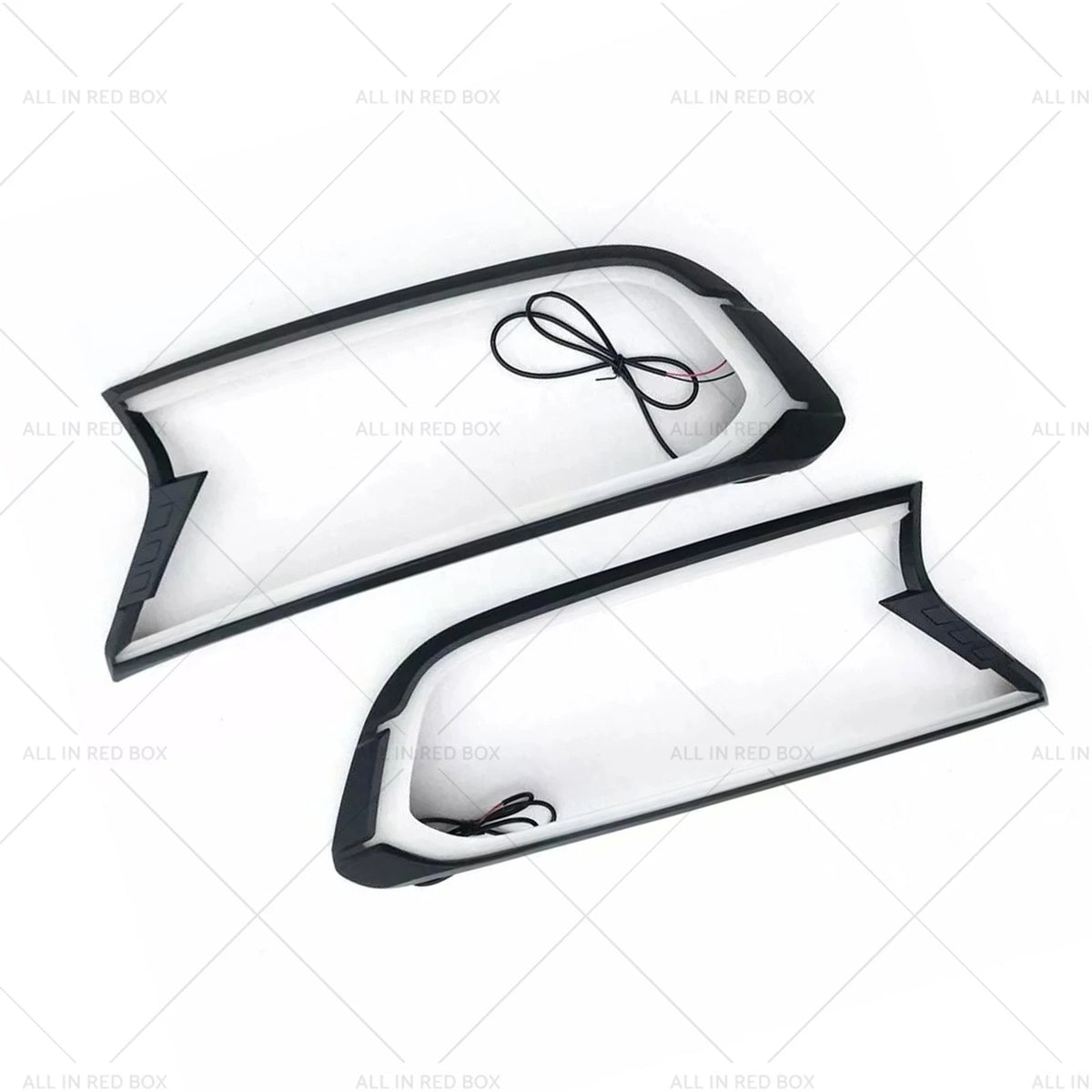 2X White LED Headlight Covers for Ford Ranger Wildtrak (2015–2020)
