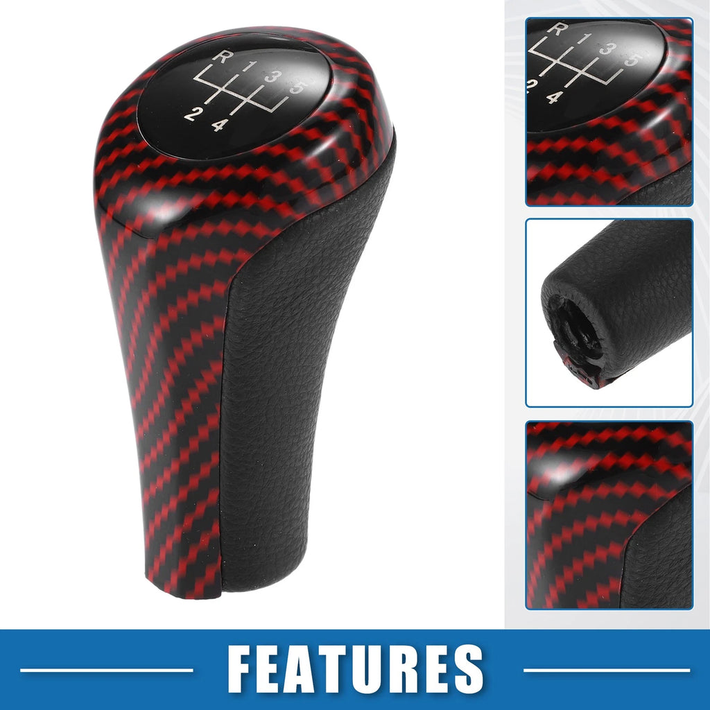 5 Speed Manual Gear Shift Knob for BMW 1 3 5 6 Series E81 E82 E87 (2005–2016)