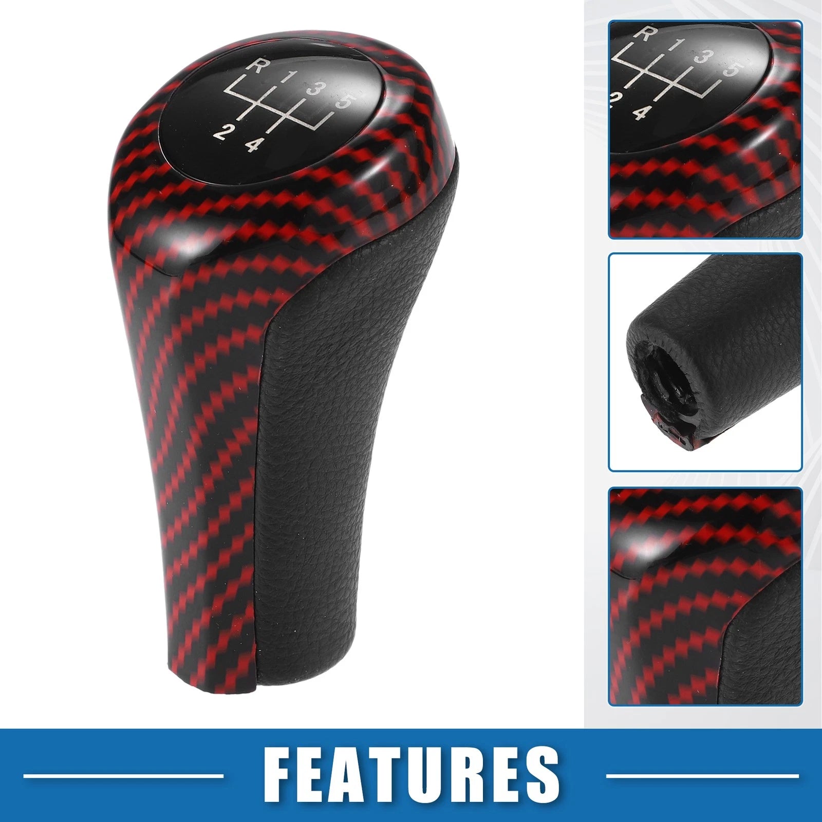 5 Speed Manual Gear Shift Knob for BMW 1 3 5 6 Series E81 E82 E87 (2005–2016)