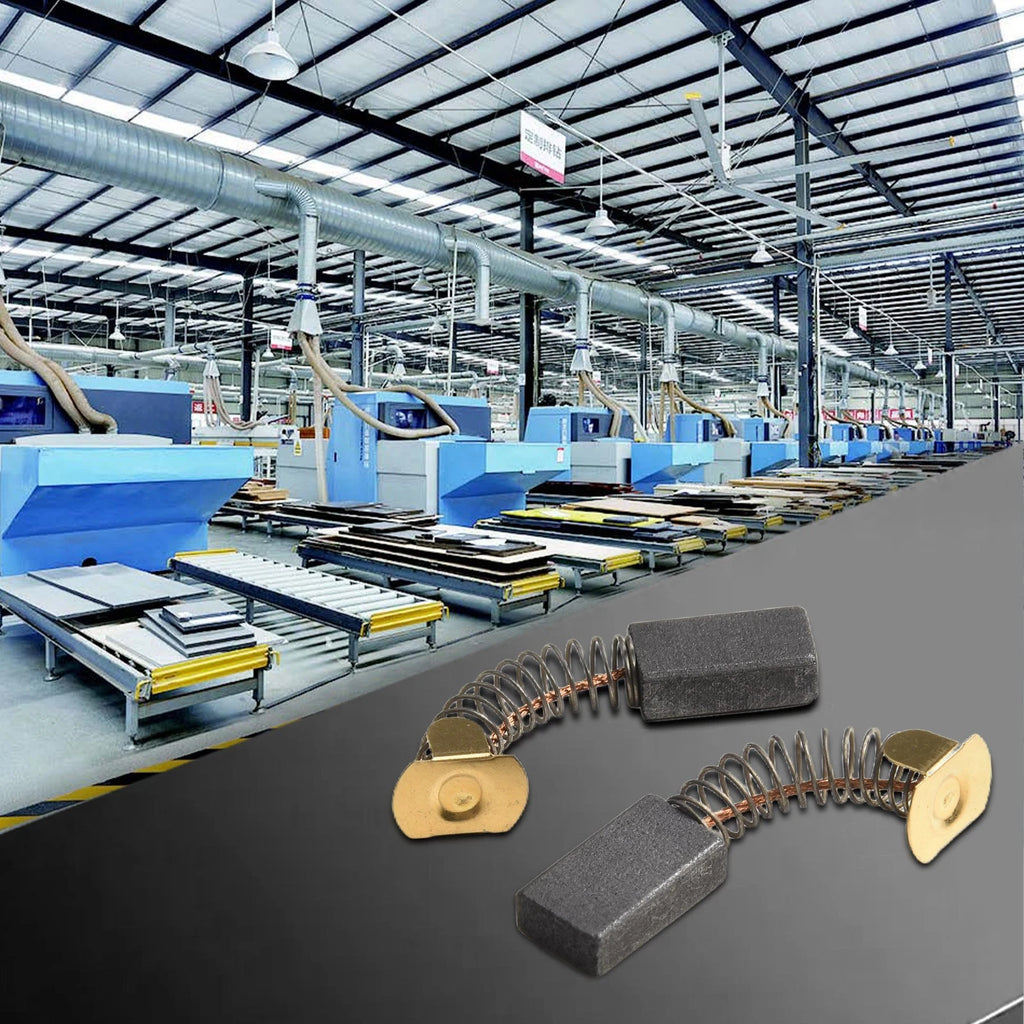 Carbon Brush Replacement Set for Enhance Motor Performance