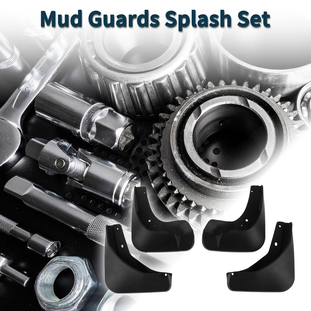 Set of 2 Mud Flaps Splash Guards for Skoda Fabia (2015–2019)