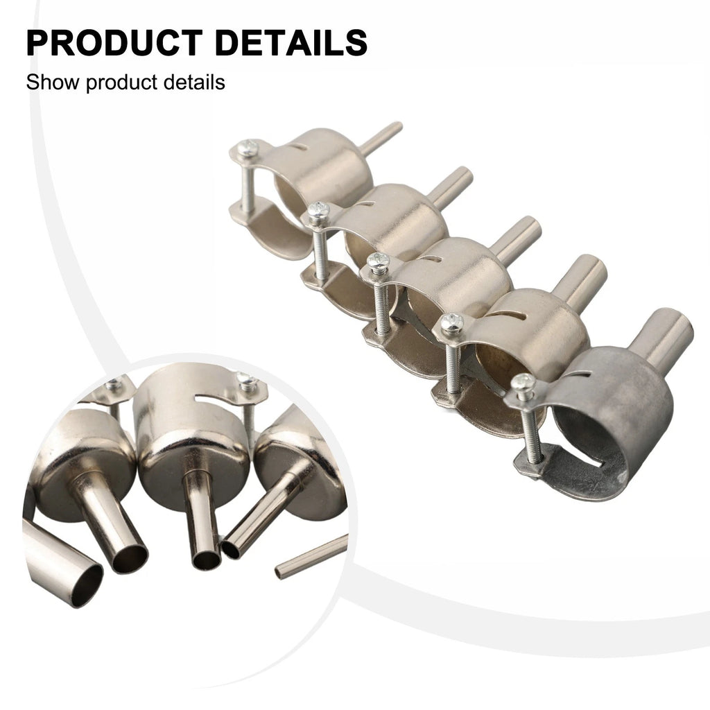 Welding Nozzle for Air Stations 3/5/6/8/10MM (Silver)