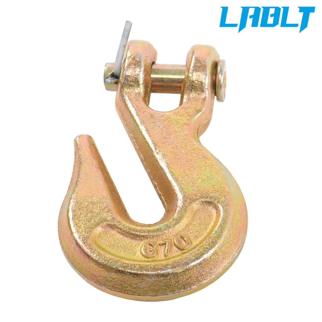 20 Pack Clevis Slip Hook with Latch for G70 (18800lbs Breaking Strength)