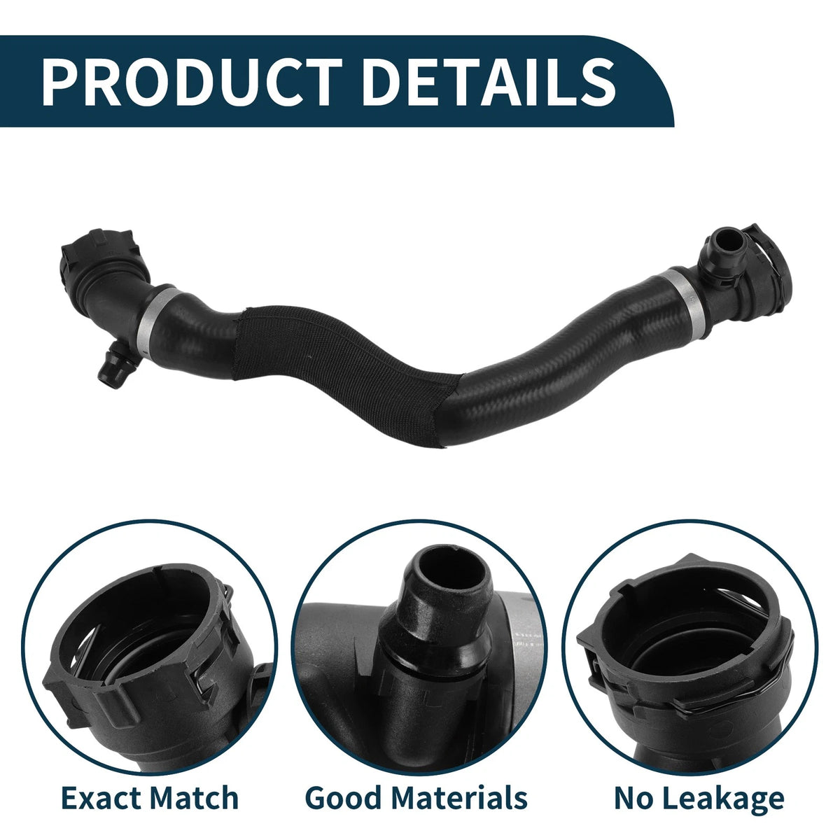 Radiator Hose No.17128514218 for BMW X5 (2017) Upper Hose