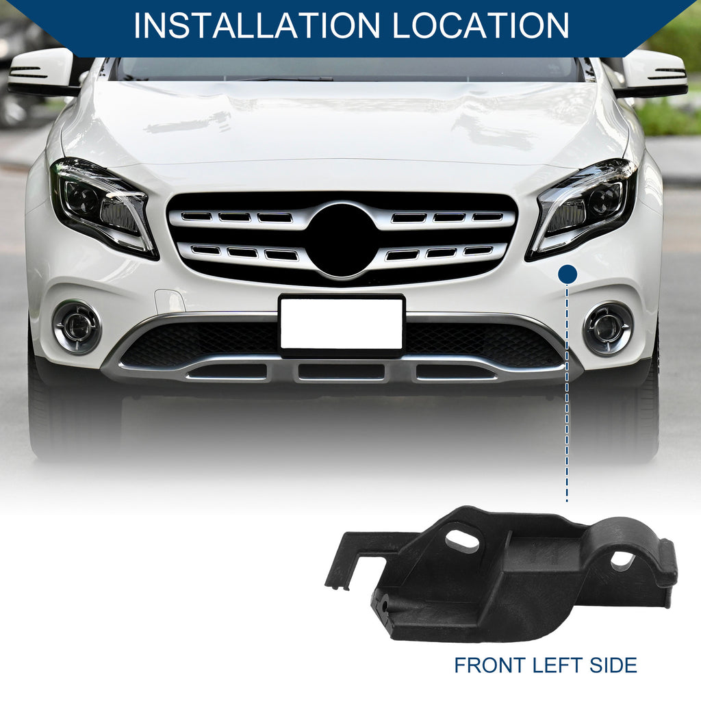 Left Front Bumper Support Bracket Replacement for Audi A4 Quattro (2013–2016)