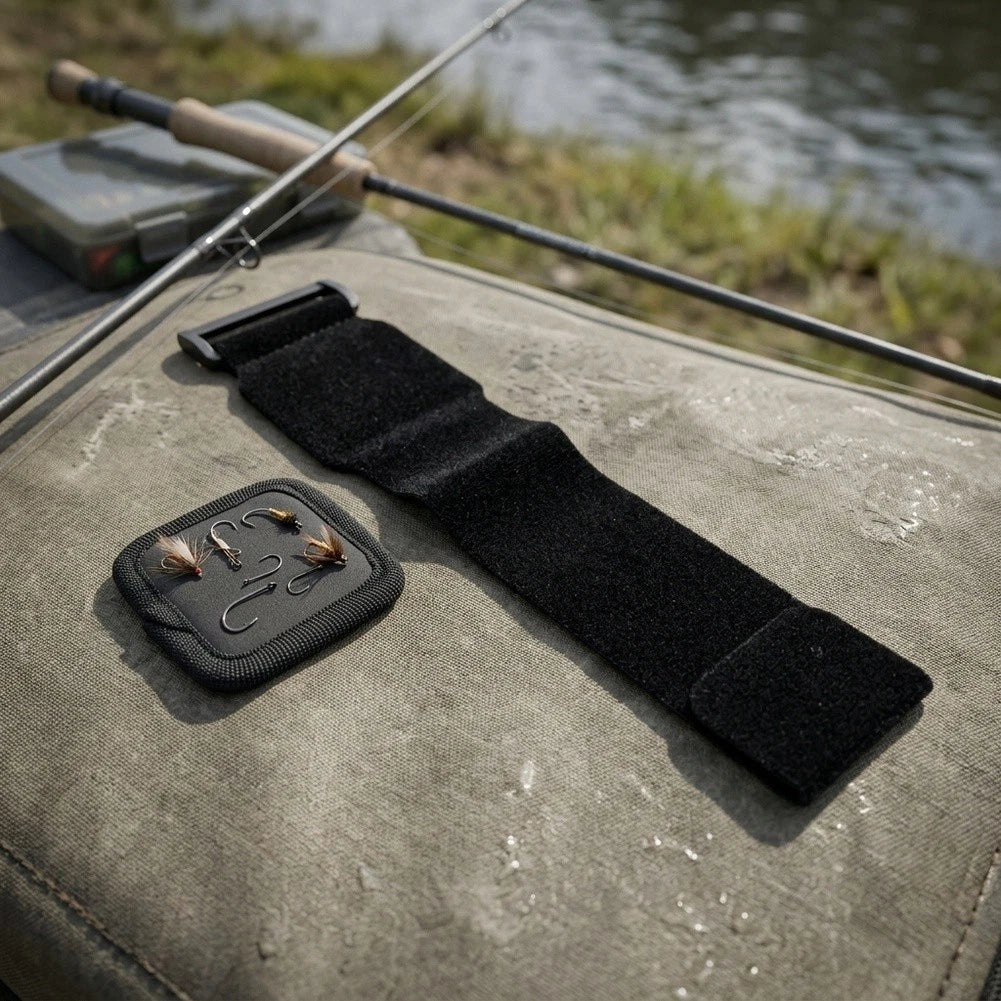 Adjustable Fishhook Storage Wristband for Angler's Choice