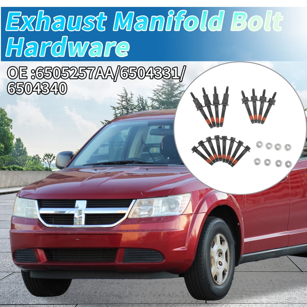 Exhaust Manifold Stud Bolt Nut Kit for Jeep Grand Cherokee (2005–2010)