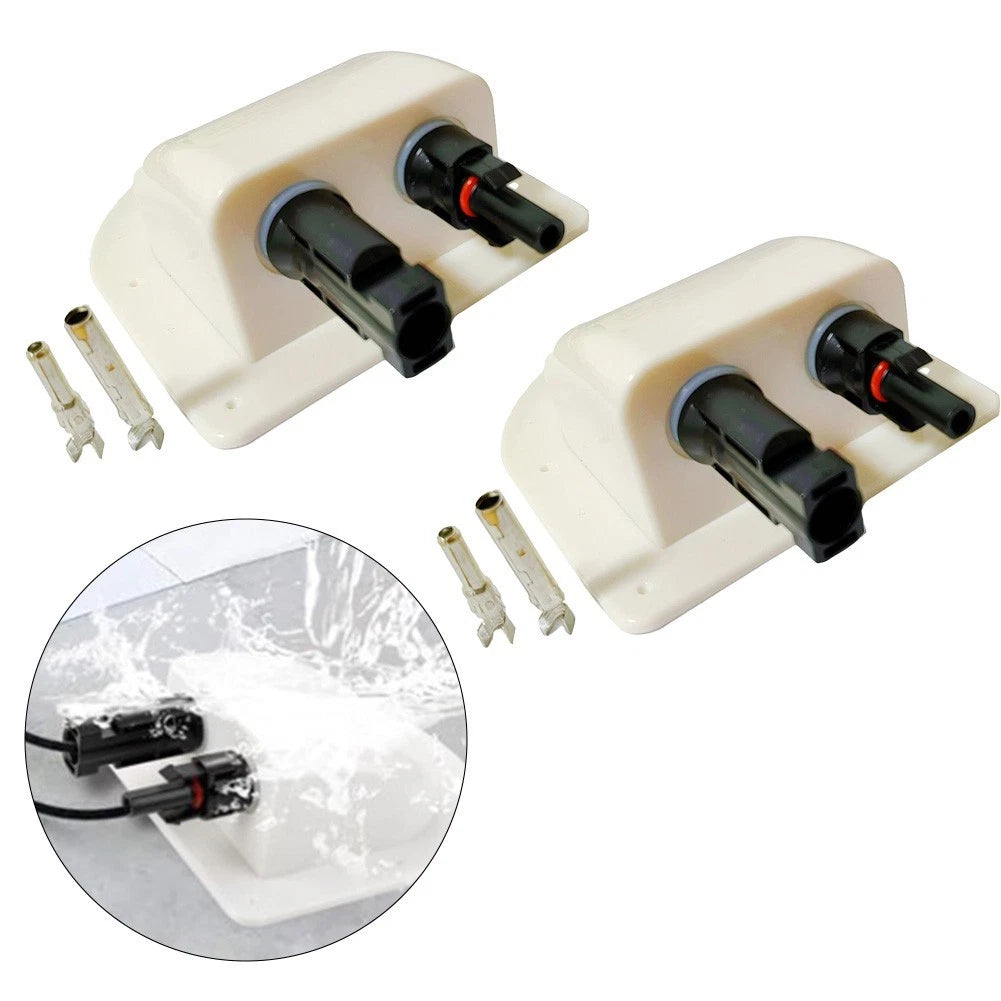2X Waterproof Cable Joint Boxes for Outdoor Use