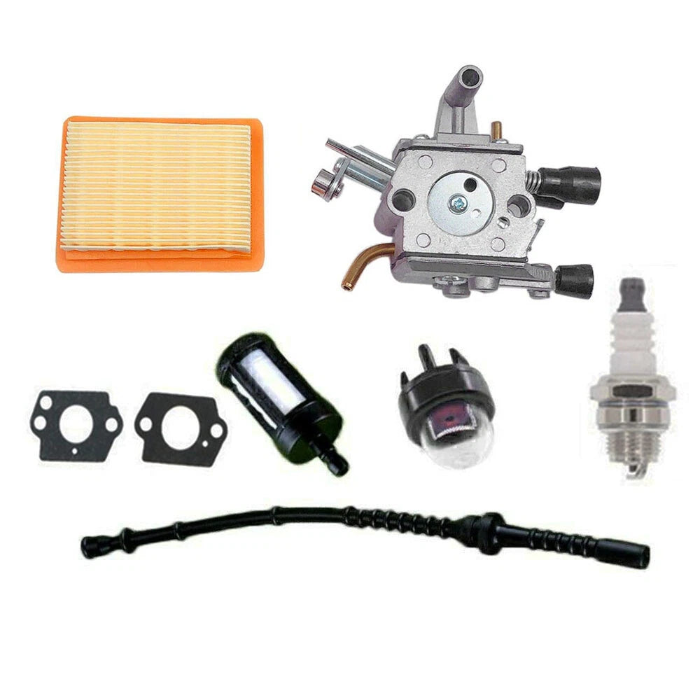 Carburetor Air Fuel Filter Kit for Stihl FS400 FS450 FS480 (4128 120 0602)