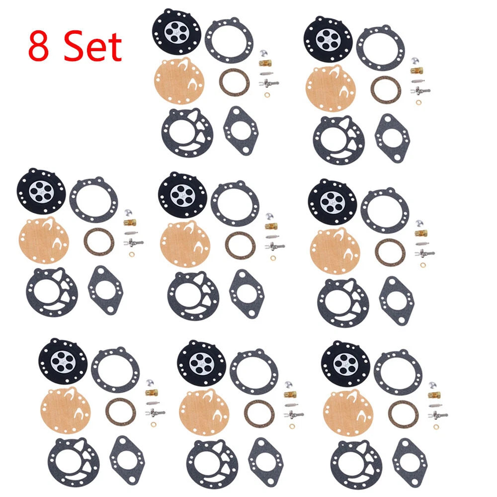 Set of 8 Carburetor Gasket Kit for Poulan Weedeater (RK-88HL)