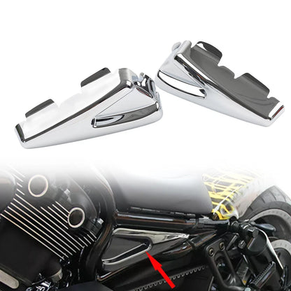 Chrome Side Frame Tank Covers for Harley V-Rod Muscle (2009–2017) & Night Rod (2007–2011)