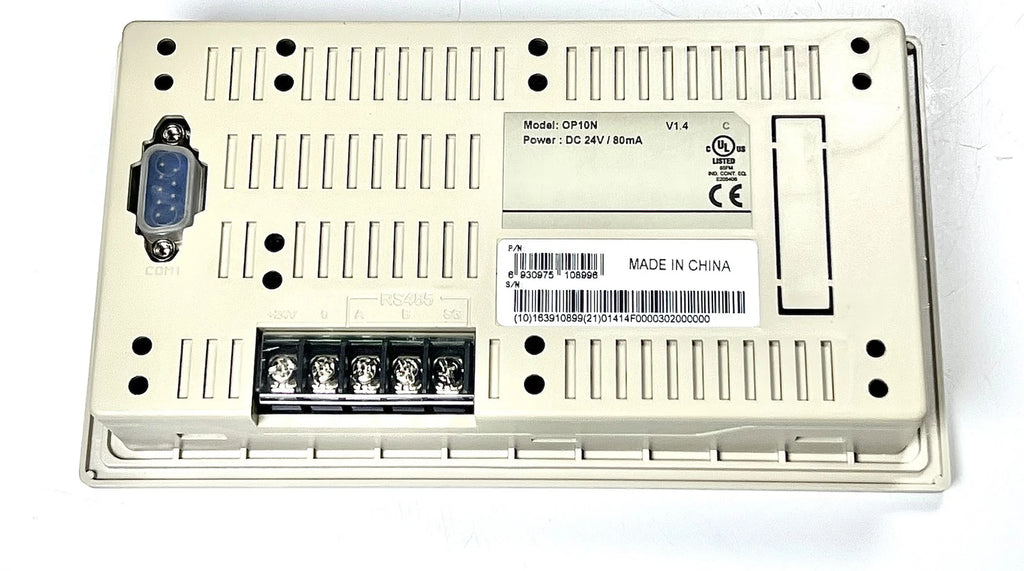TECO-Westinghouse OP10N Programmable Logic Controller (LCD Damage)