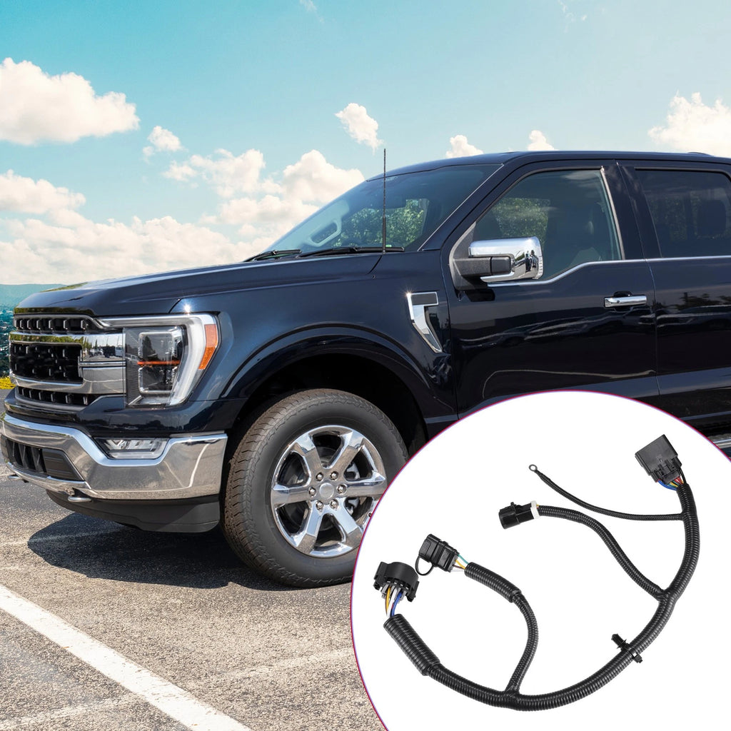 Trailer Connector Wiring Harness Replacement for Ford F-150 Lincoln Mark LT (2009–2014)