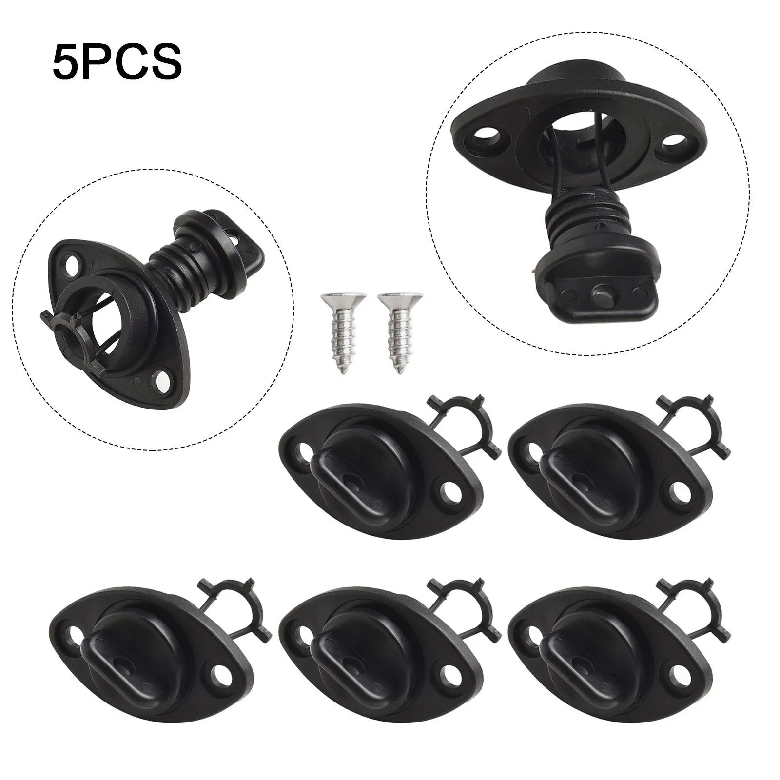 2X Marine Grade Drain Kit for (Includes Screws)