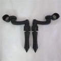 360 Adjustable Peg Mounting Kit for 1.5" Front Engine Guard