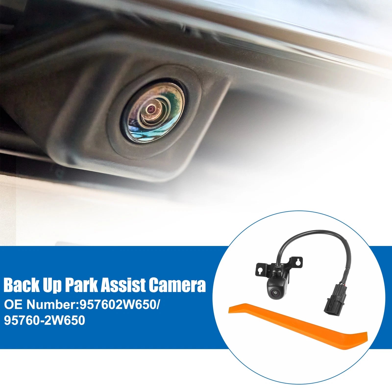 Rear View Backup Camera Set OEM Replacement for Hyundai Santa Fe Sport (2011–2018)