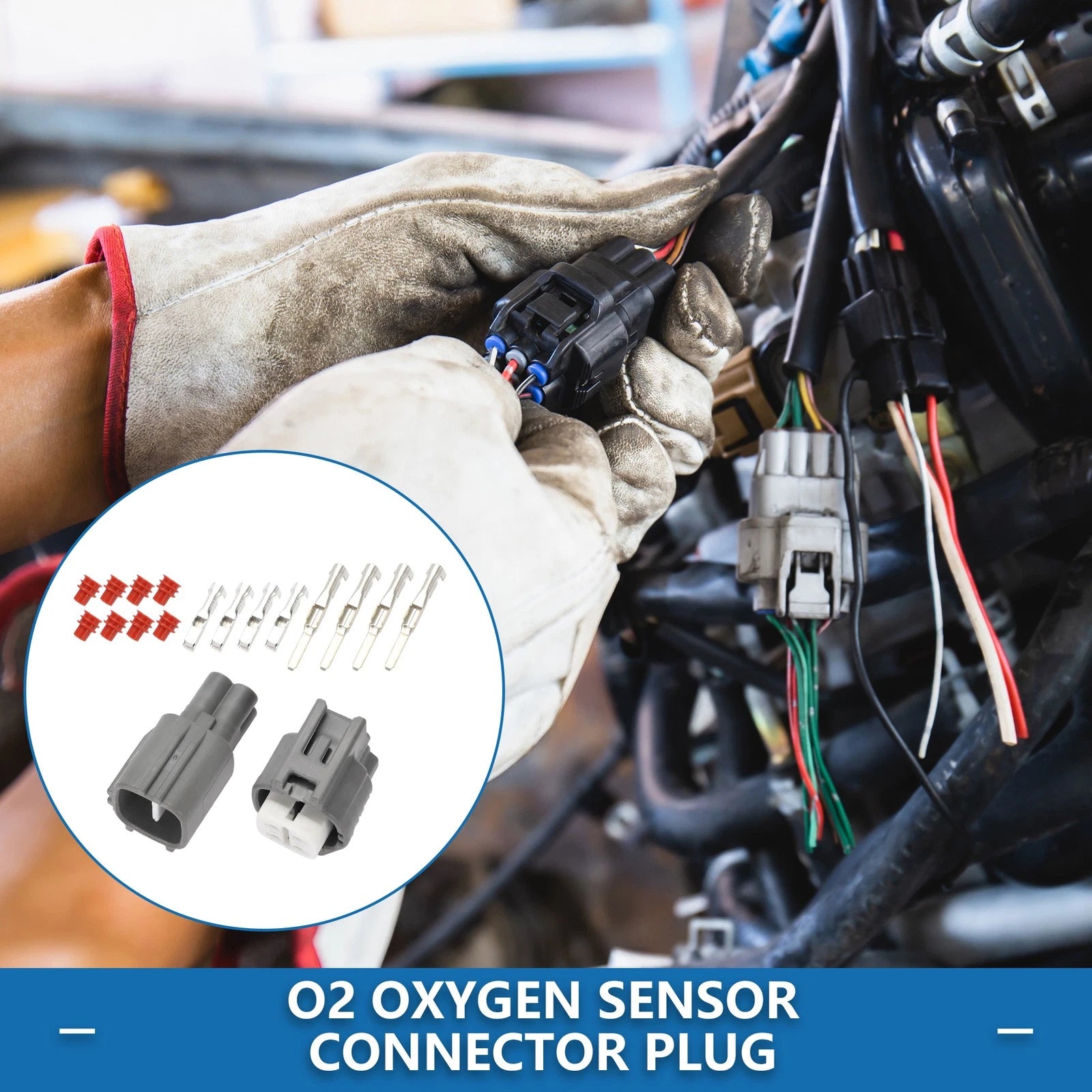 4 Pin Oxygen Sensor Connector Plug for Toyota Lexus (2001–2012)