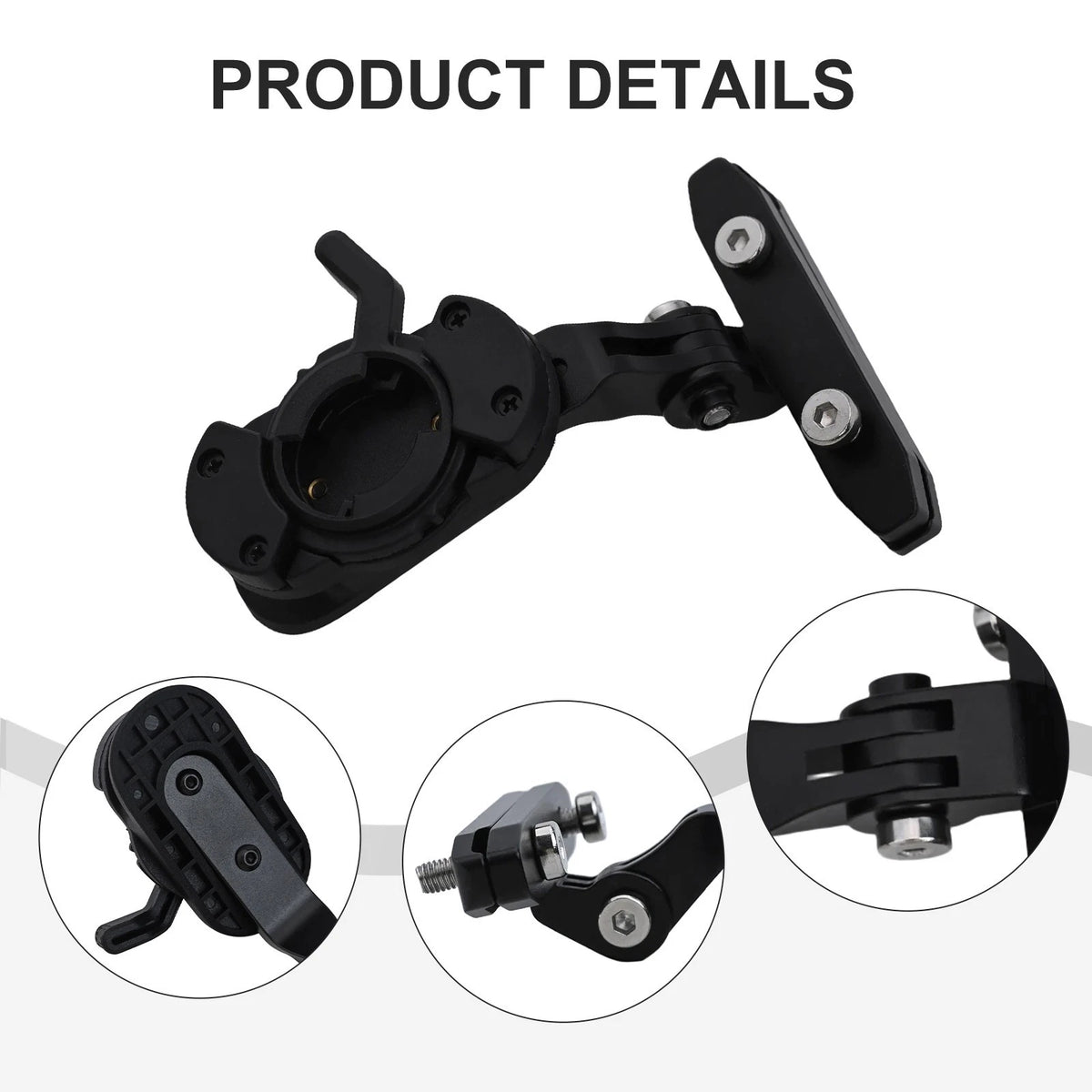 Adjustable Taillight Holder for Garmin Varia RCT715