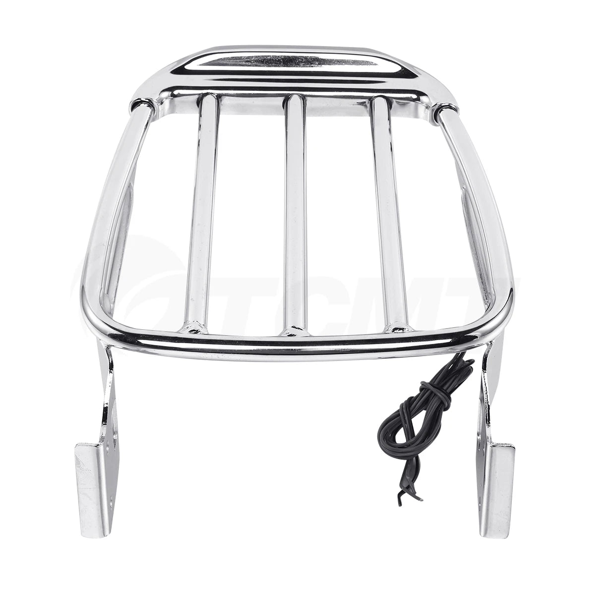 2X Luggage Rack with LED Tail Light for Harley FLST FLSTC FLSTNSE (2006–2017)