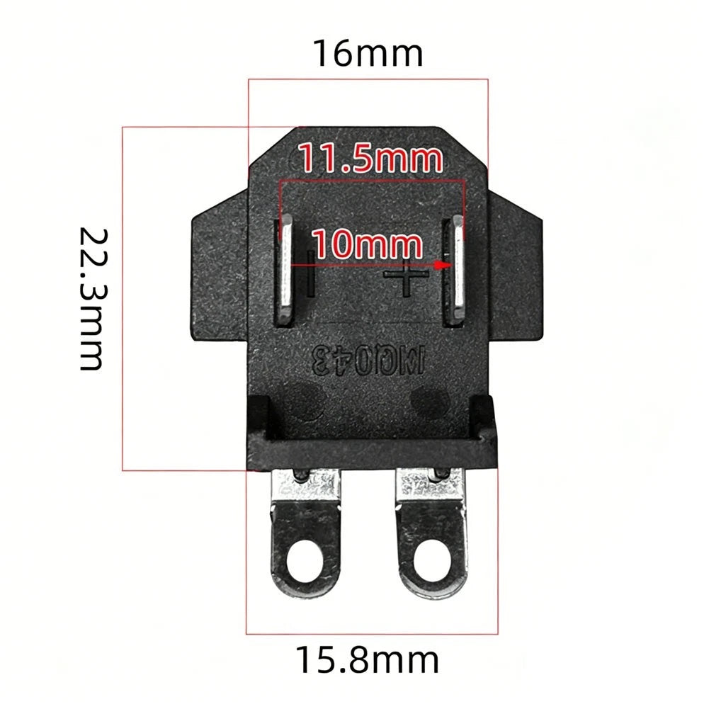 Plastic Connector Terminal for 10.8V 12V Drill Switch
