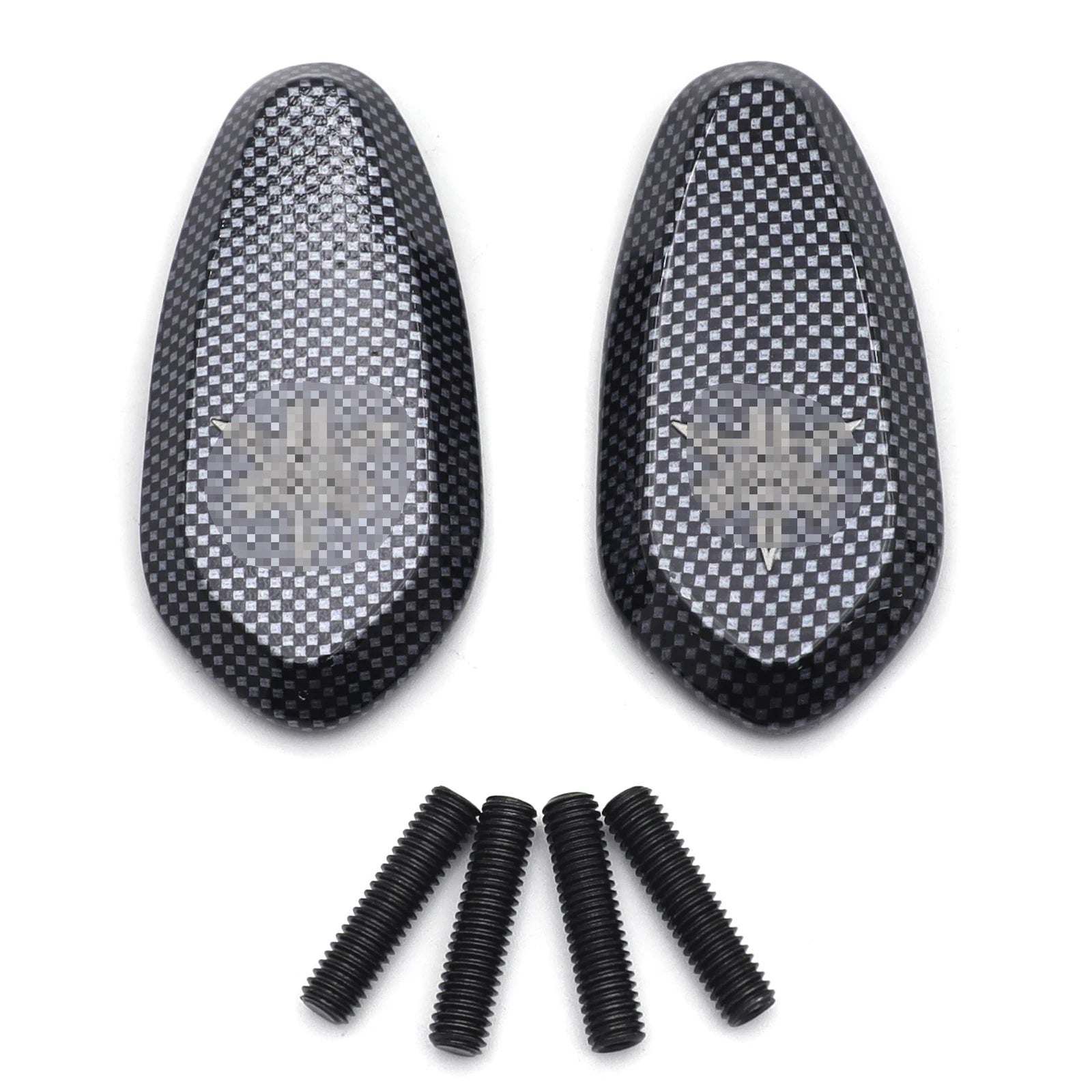 Mirror Block Off Base Plates for Yamaha R1 YZF-R1 (2000–2008)