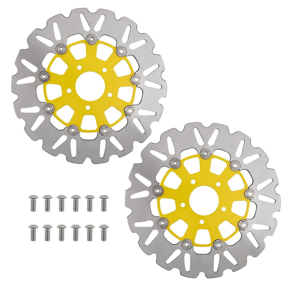 2PC Front Brake Rotor Disc Kit for Harley-Davidson Touring (2008–2019)