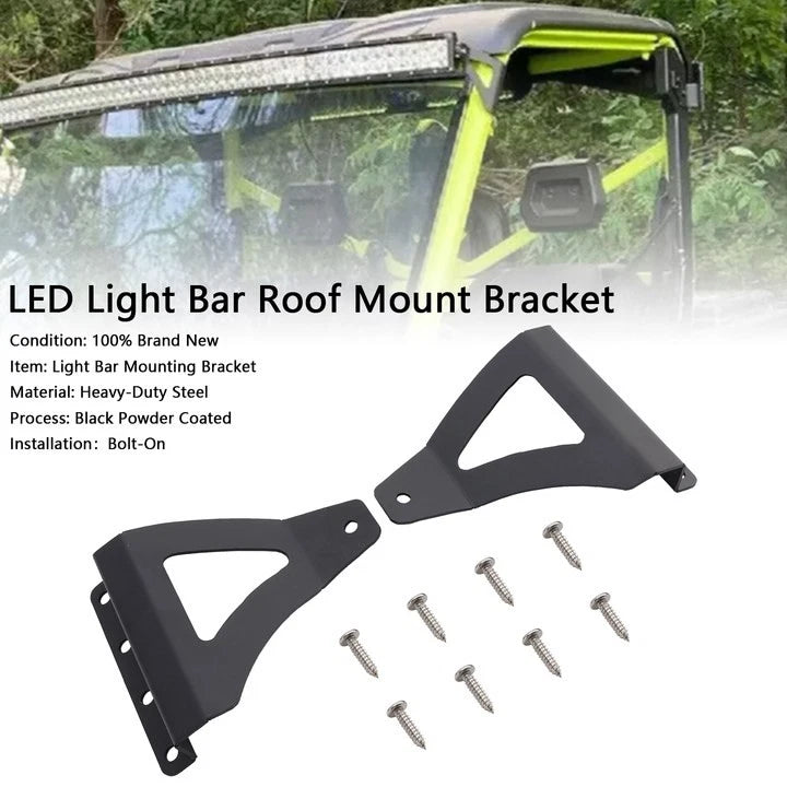 LED Light Bar Roof Mount Bracket for Can-Am Defender (2016–2025) 50"/52"