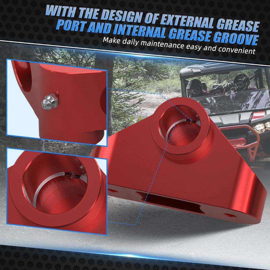 Dump Bed Hinges Mount Kit for Can-Am Commander Max 1000R 700 (2021–2023)