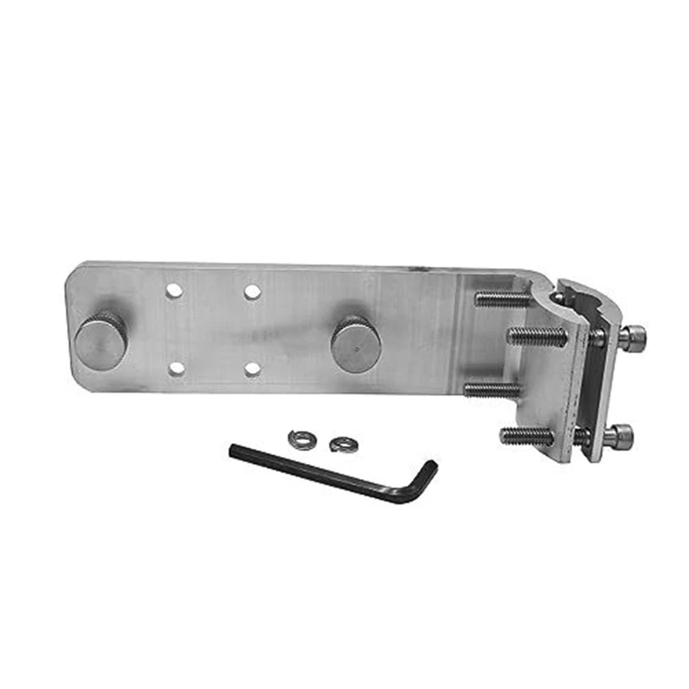 Boat Grill Mount for On-board Grilling (Anodized Aluminum)