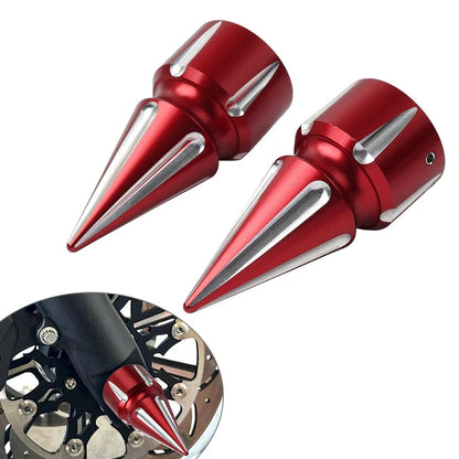 Front Axle Cap Nut Cover for Harley Softail (2007–Present) Dyna (2008–Present)