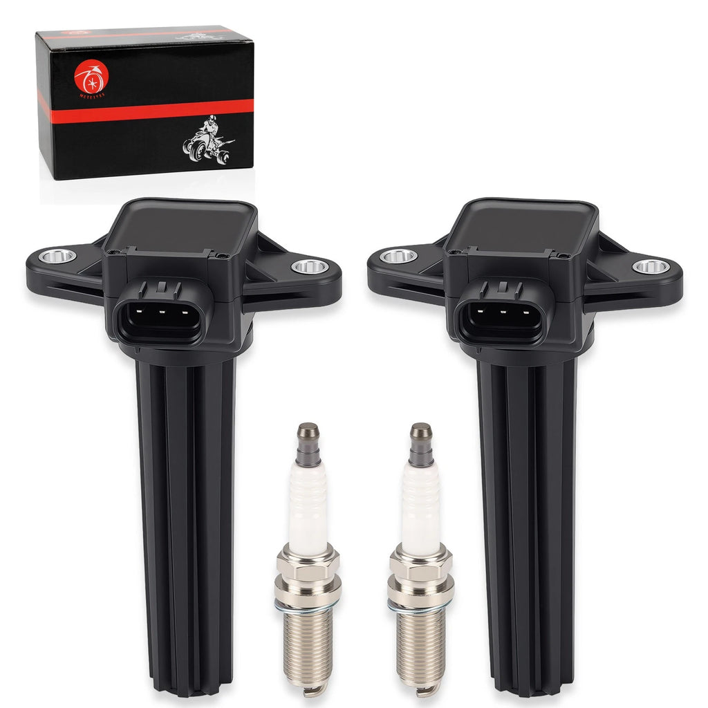 Set of 2 Ignition Stick Coils for Yamaha 115-250 HP Outboard (6P2-82310-01-00, H6T11271A)