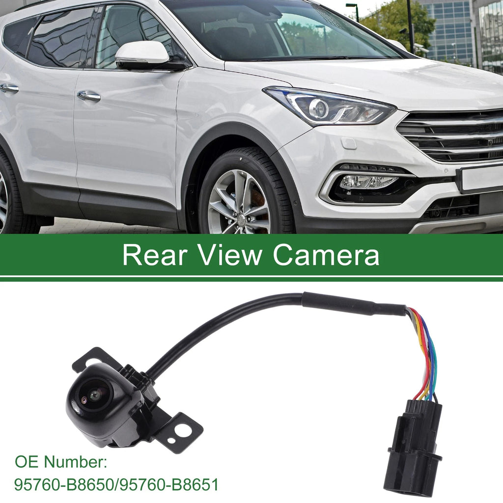 Rear View Backup Camera 120-180 Degree Replacement for Hyundai Santa Fe (2007–2018)