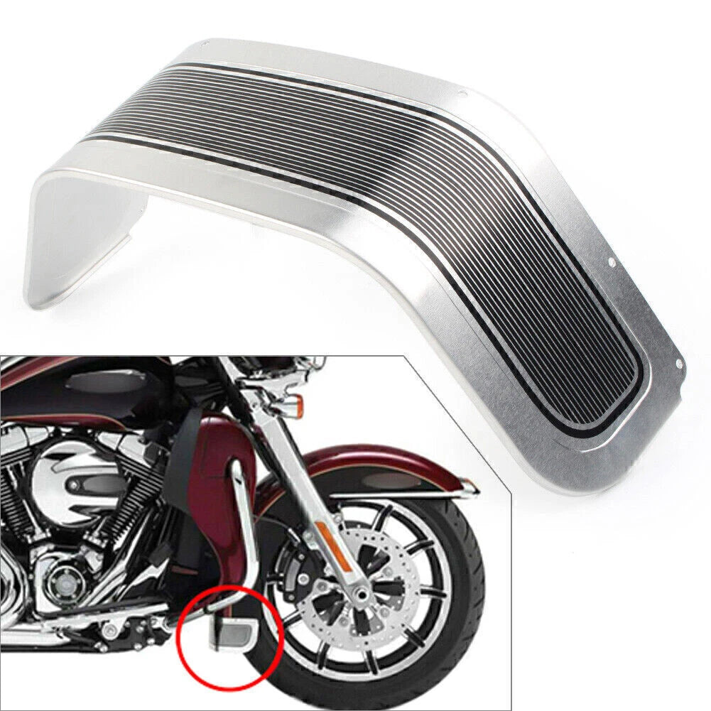 Chrome Front Mudguard Fender Trim for Harley Touring Electra Glide (1980–2013)