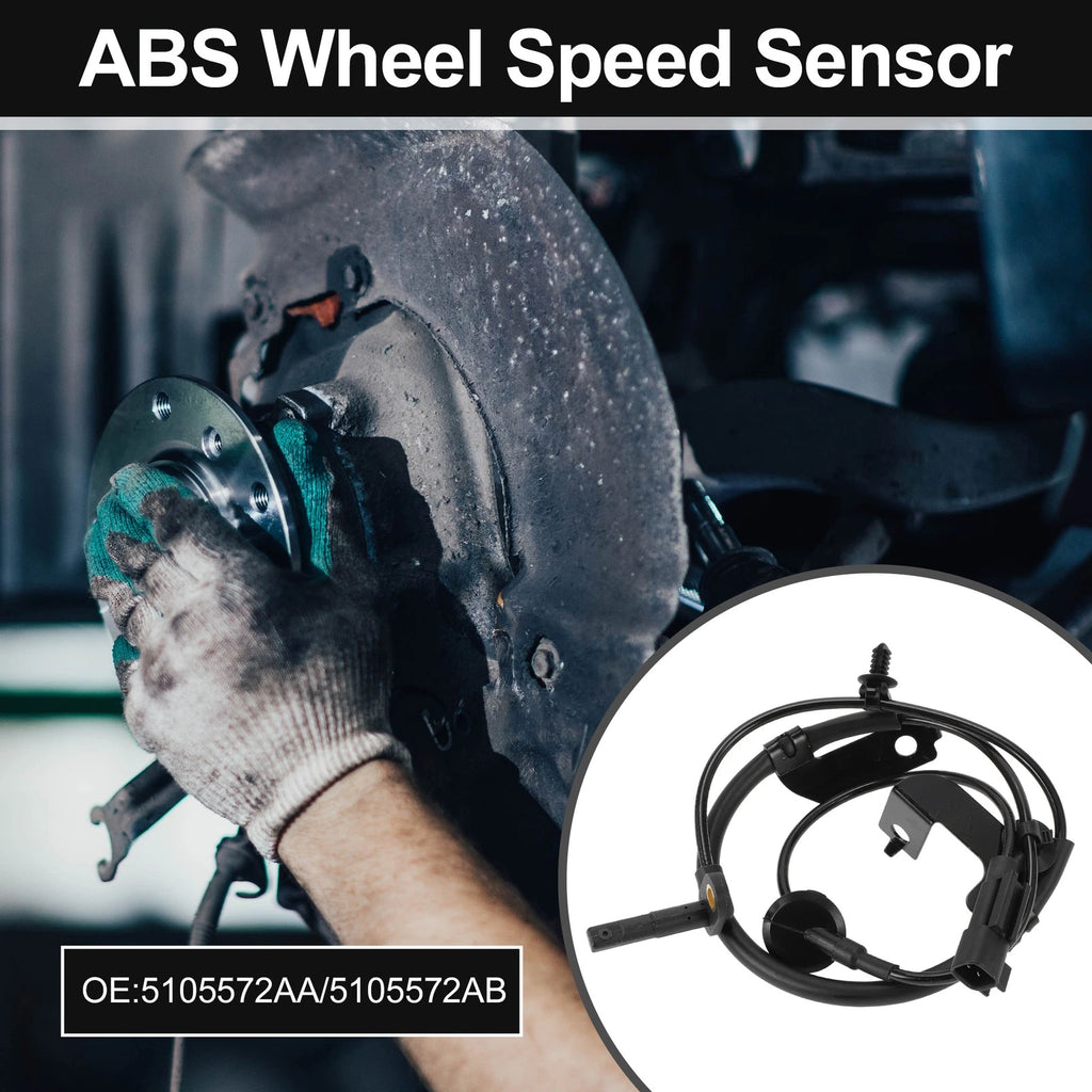 ABS Wheel Speed Sensor Kit Front Right Replacement for Dodge Caliber (2007–2012)