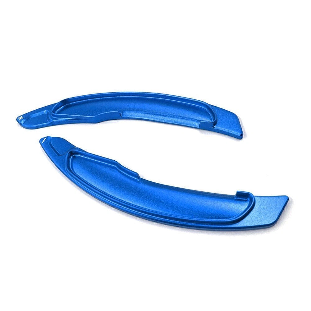 Shift Paddle Extension for Mitsubishi Lancer Evo X (2008–2015) - Blue Aluminium