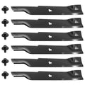 48 Inch Deck Blades with Bolts Replacement for Husqvarna Dixon (2000–2015)