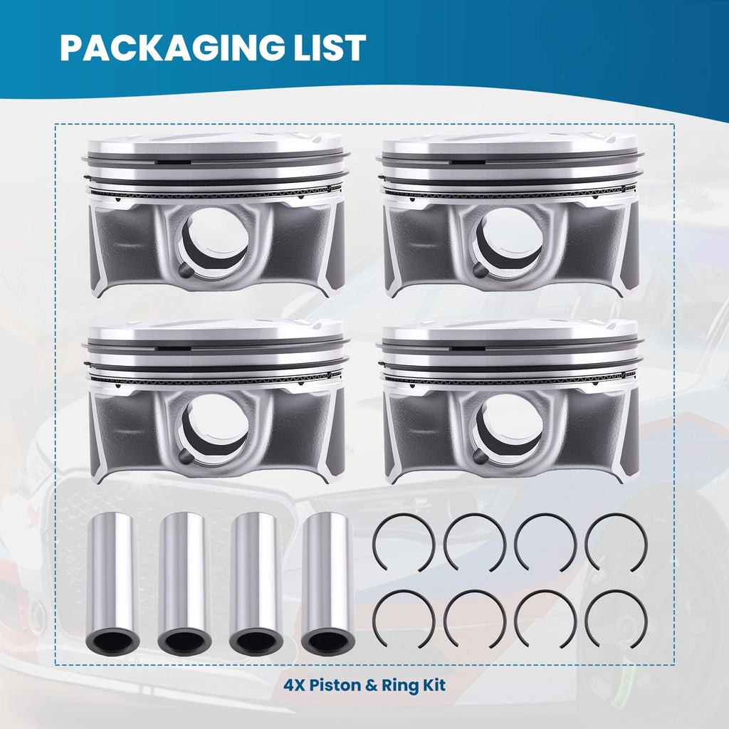 Piston & Ring Kit EJ7Z6108E for Ford Focus Mustang Lincoln MKC (2015–2019)