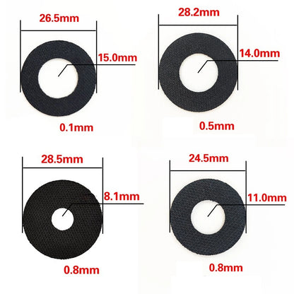Carbon Fiber Reel Brake Pads for Revo TATULA Max (Multi Size)
