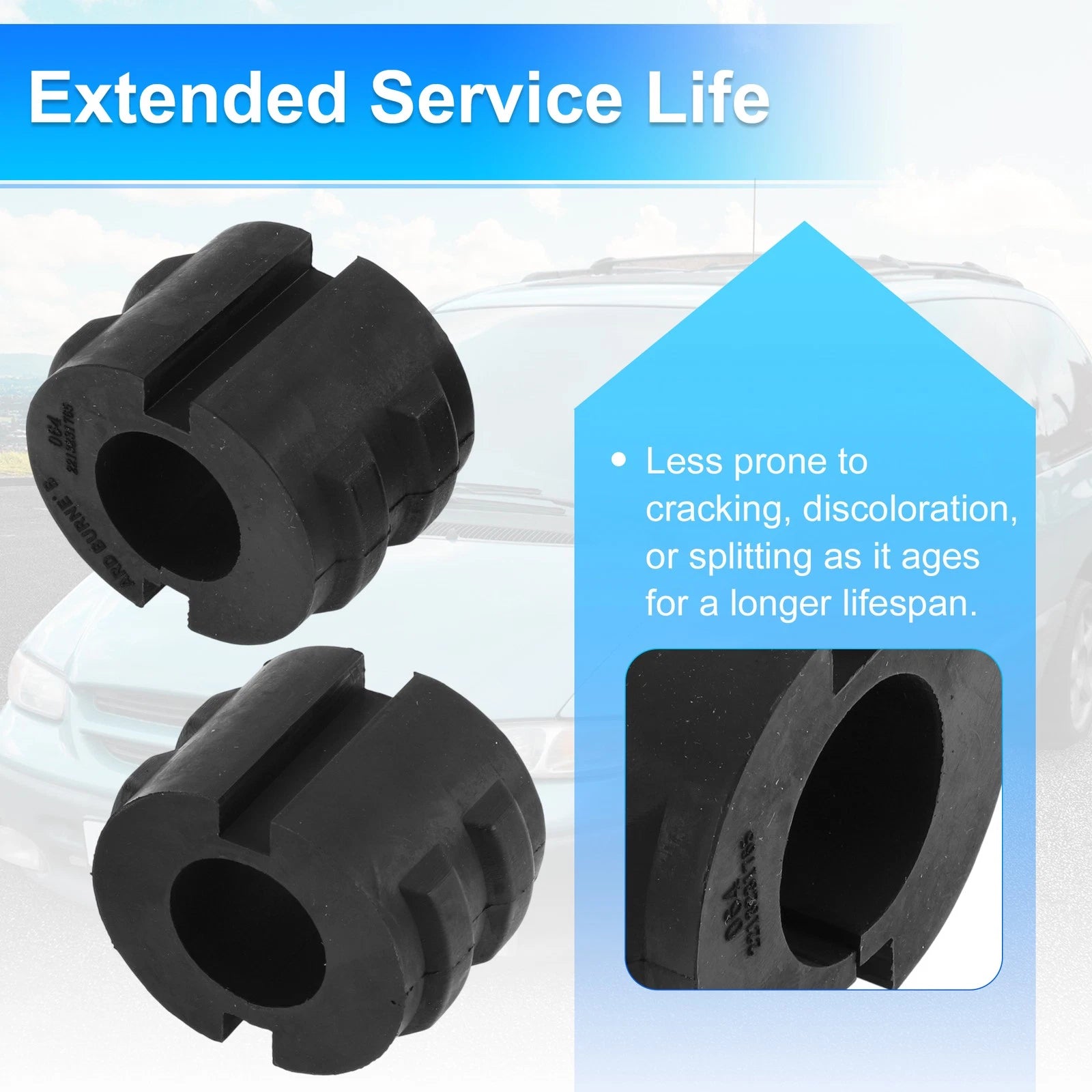 Stabilizer Sway Bar Bushing Kit Replacement for Mercedes S350 (2006–2006)