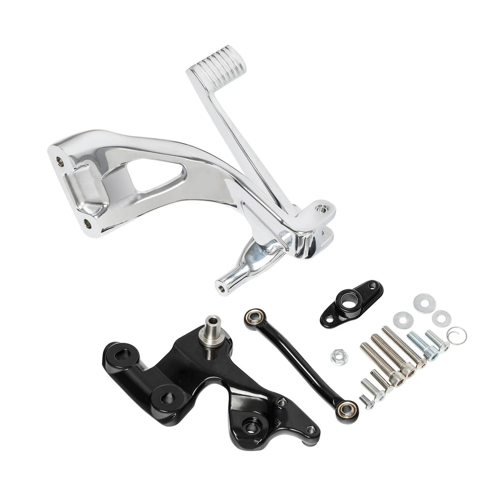 Chrome Mid Controls Brake Side for Harley Fat Bob Sport Glide (2018–2025)