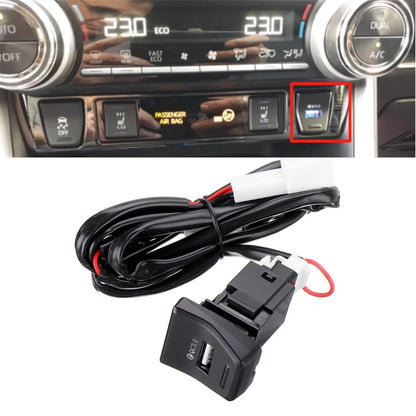 QC 3.0 USB Charger for Toyota RAV4 (2019–2020)