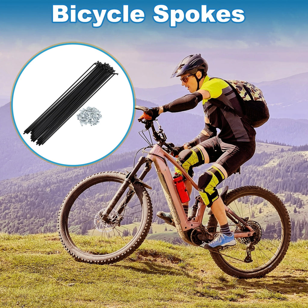 Bicycle Spoke Nipple Replacement Set 260mm for 12G Universal (2005–2015)