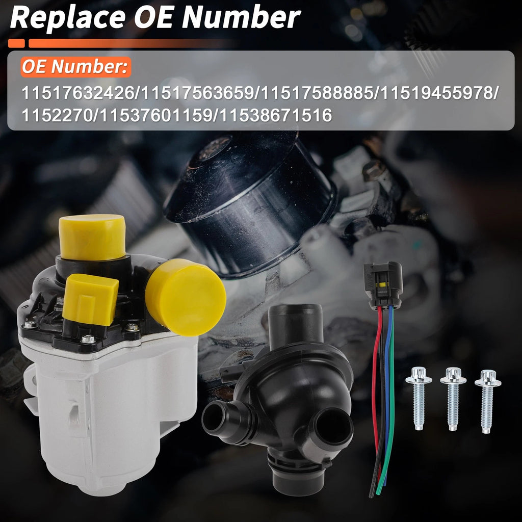 Electric Engine Water Pump Replacement for BMW 535i (2011–2016)