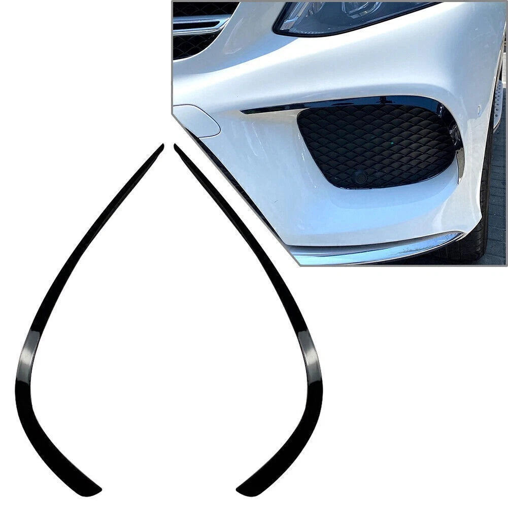 Front Bumper Lip Splitter Spoiler for Mercedes Benz GLE-Class W166 C292 (2015–2018)