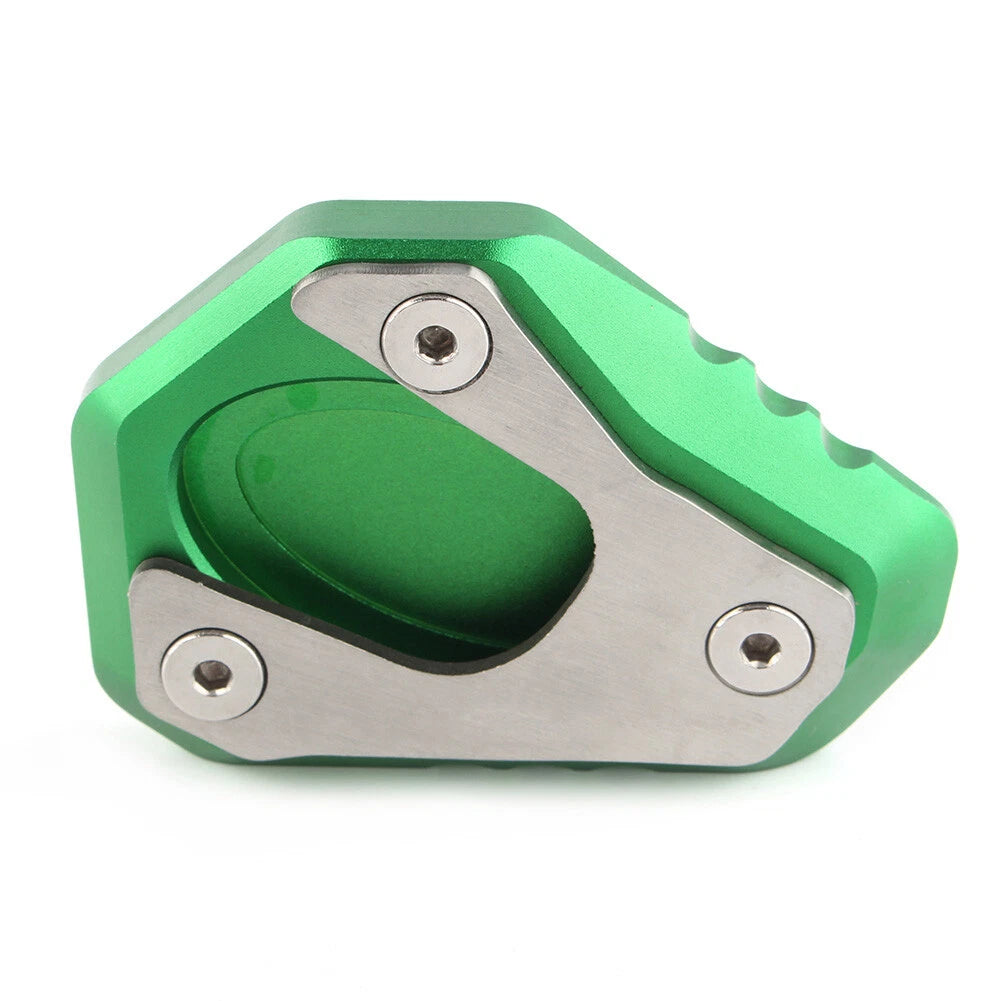 Side Kickstand Extension Plate Pad for Kawasaki Z650 (2017–2018) Green