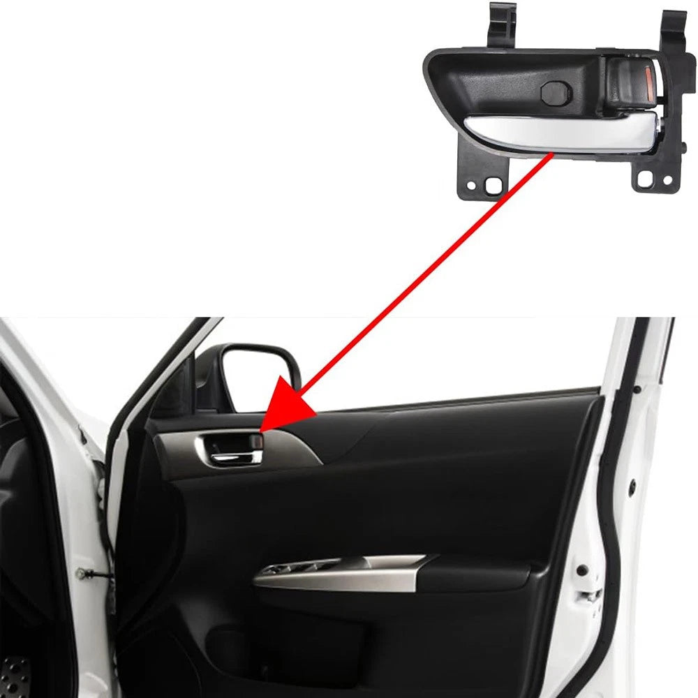 Inside Right Door Handle w/Chrome Lever for Subaru Forester Impreza SU003-04769