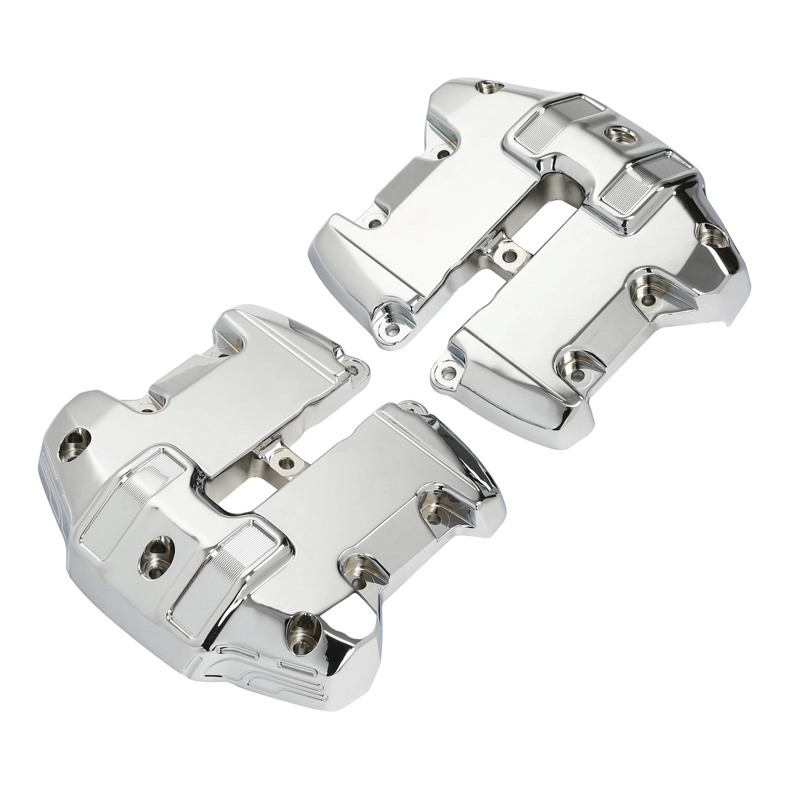 Upper Rocker Box Covers for Harley Electra Road Glide Trike (2017–Present) Chrome